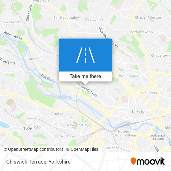 Chiswick Terrace map