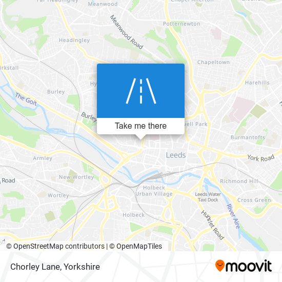 Chorley Lane map