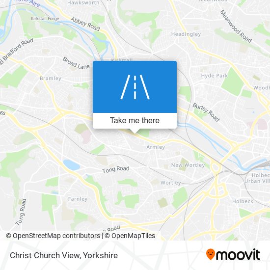 Christ Church View map