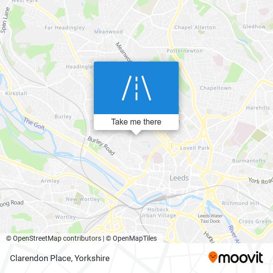 Clarendon Place map