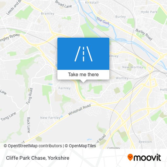 Cliffe Park Chase map