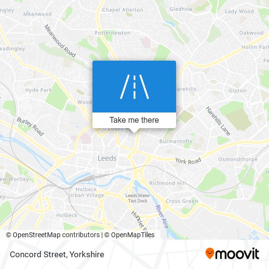 Concord Street map