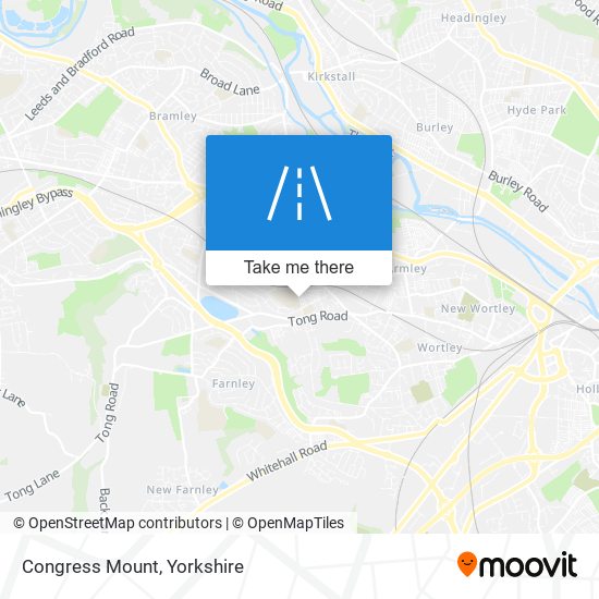 Congress Mount map