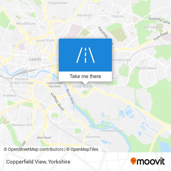 Copperfield View map