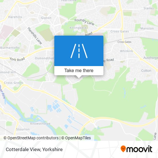 Cotterdale View map