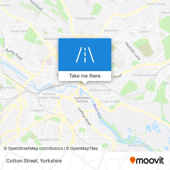 Cotton Street map