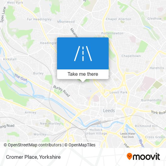 Cromer Place map