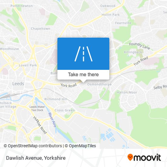 Dawlish Avenue map