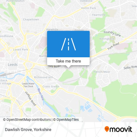 Dawlish Grove map