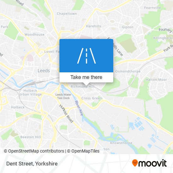 Dent Street map