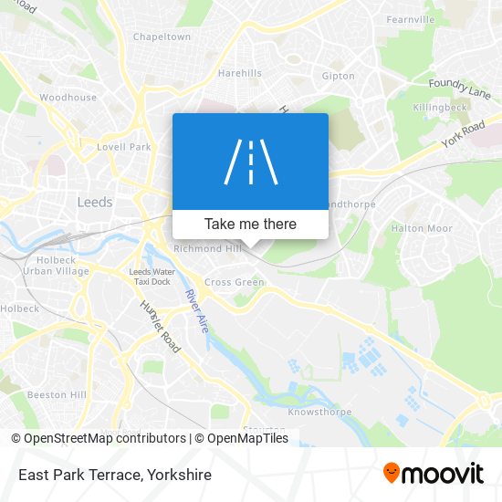 East Park Terrace map