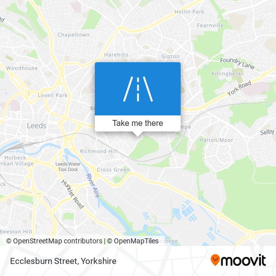 Ecclesburn Street map