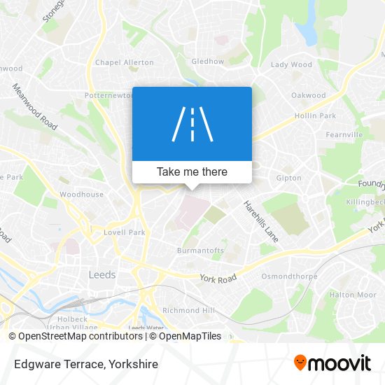 Edgware Terrace map