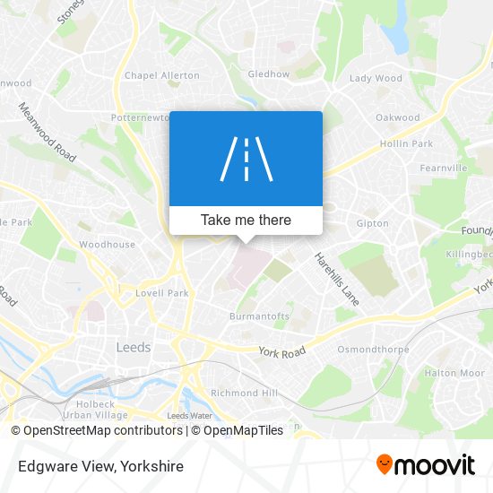 Edgware View map