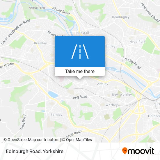 Edinburgh Road map