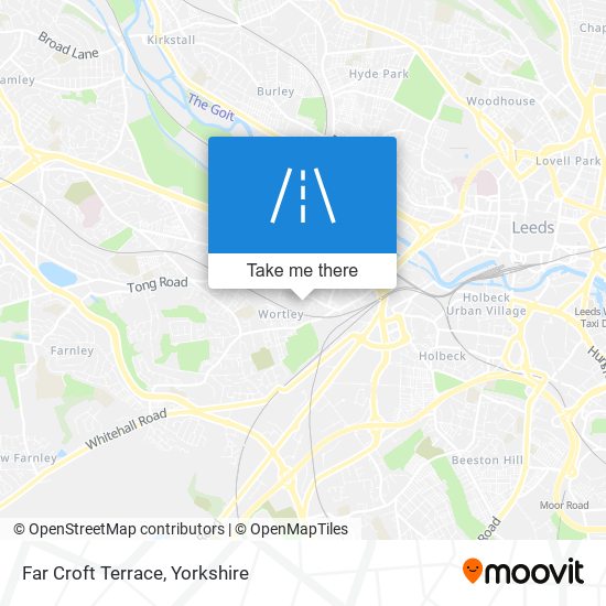 Far Croft Terrace map