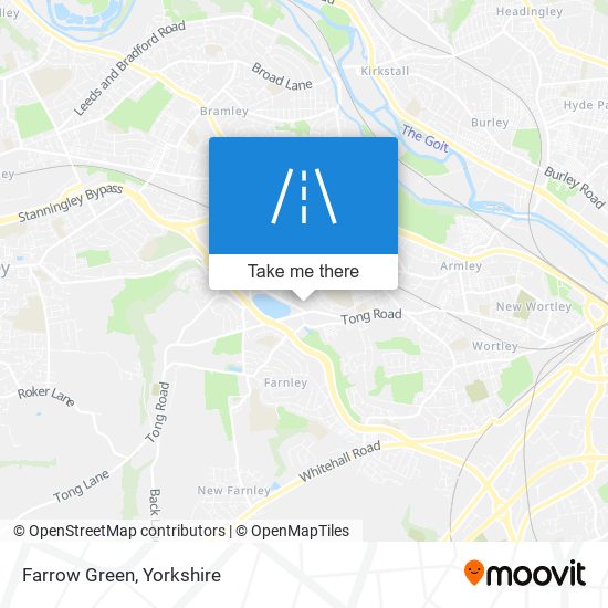 Farrow Green map