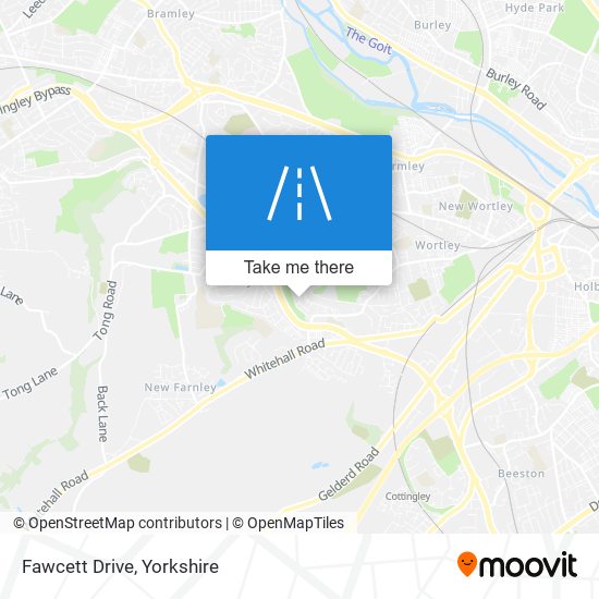 Fawcett Drive map