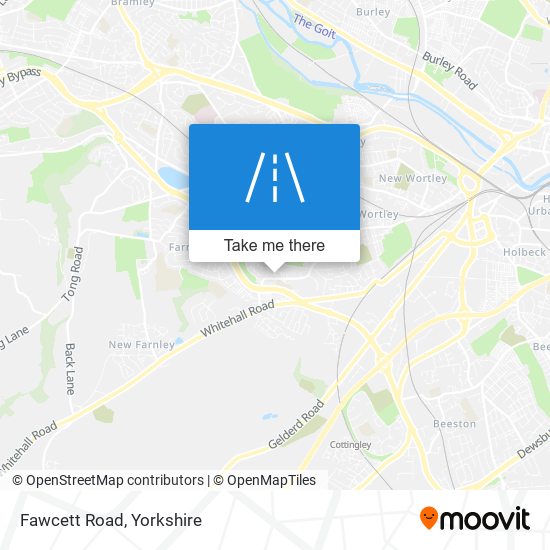 Fawcett Road map