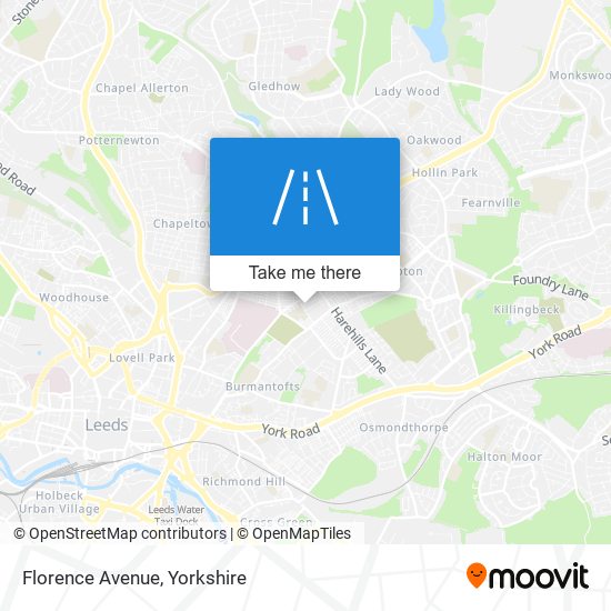 Florence Avenue map