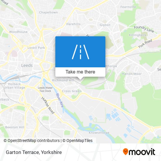 Garton Terrace map