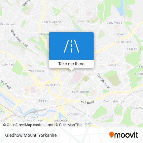 Gledhow Mount map