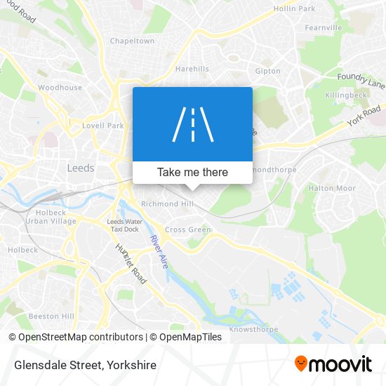 Glensdale Street map