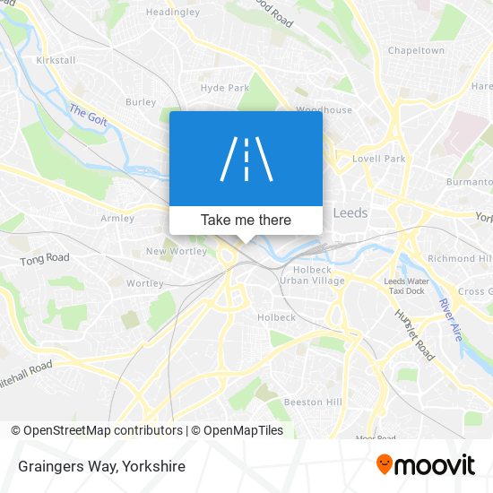 Graingers Way map