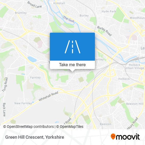 Green Hill Crescent map
