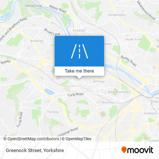 Greenock Street map