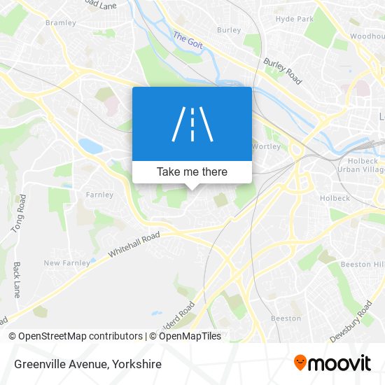 Greenville Avenue map
