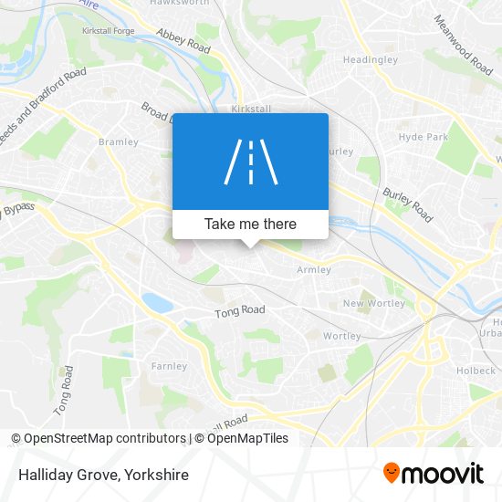 Halliday Grove map