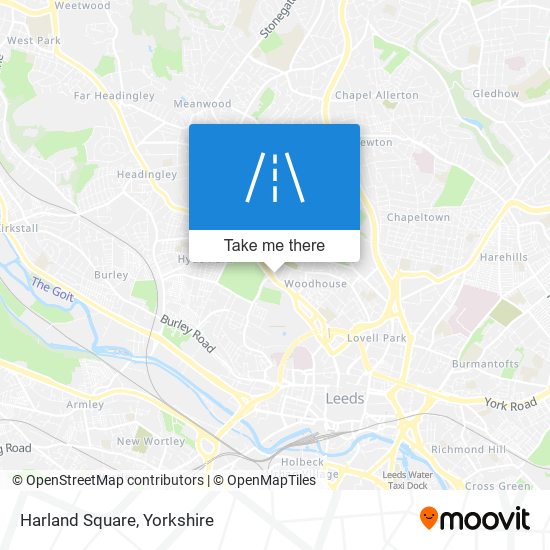 Harland Square map