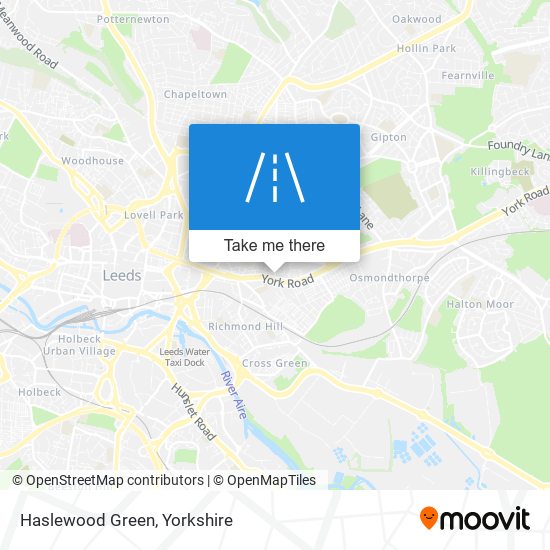 Haslewood Green map