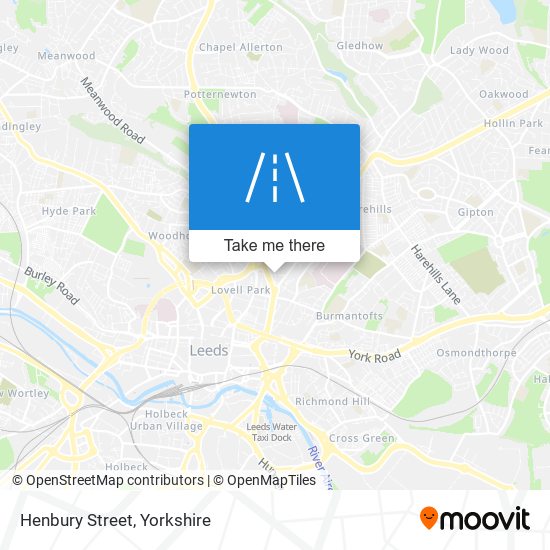 Henbury Street map