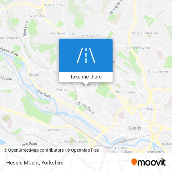 Hessle Mount map