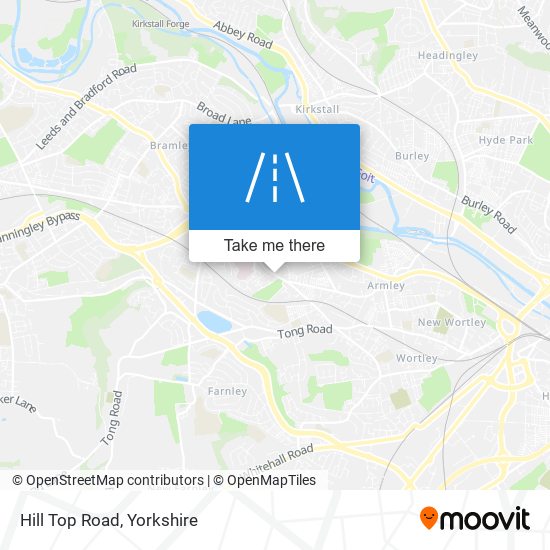 Hill Top Road map