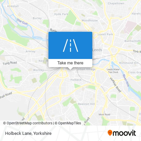 Holbeck Lane map