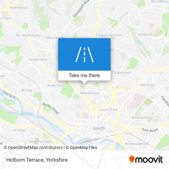 Holborn Terrace map