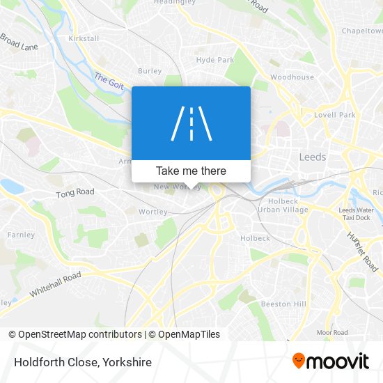 Holdforth Close map