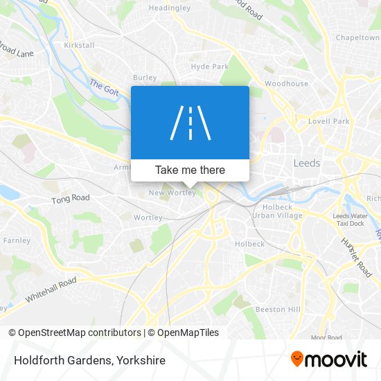 Holdforth Gardens map