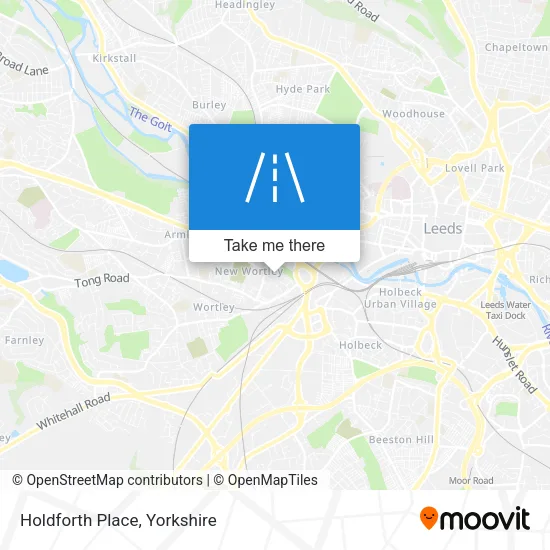 Holdforth Place map