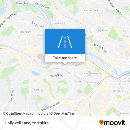 Hollywell Lane map