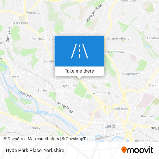 Hyde Park Place map