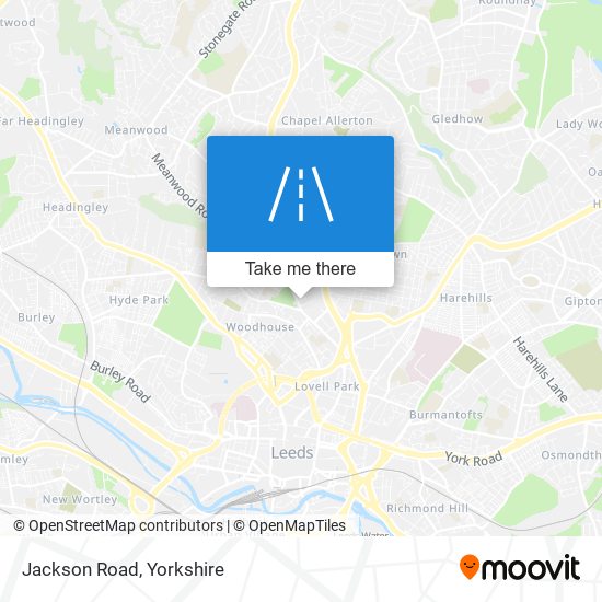 Jackson Road map