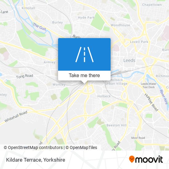 Kildare Terrace map