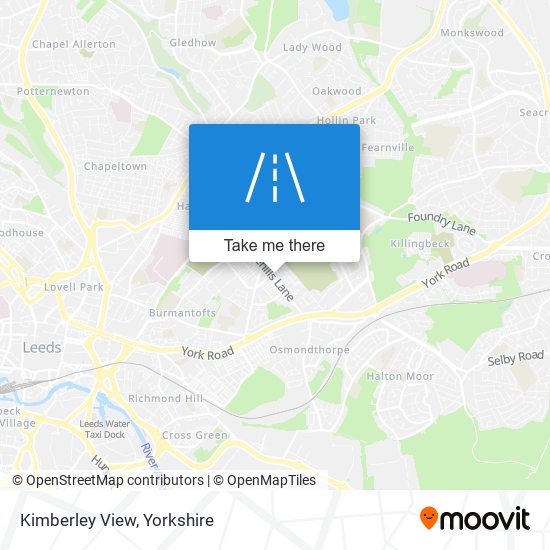 Kimberley View map
