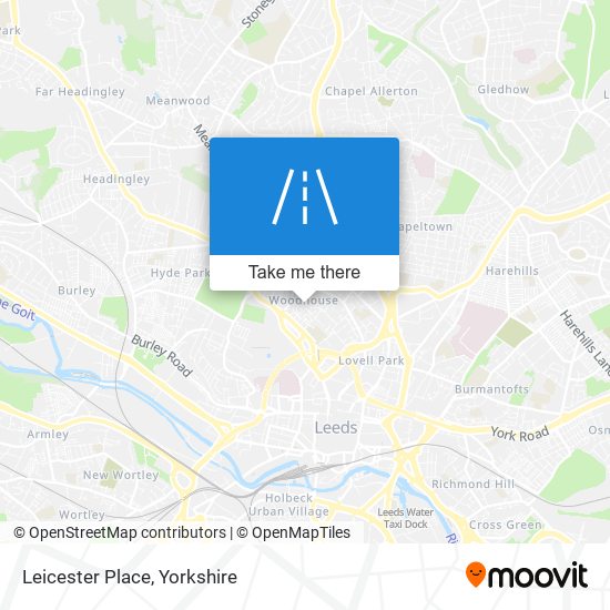 Leicester Place map