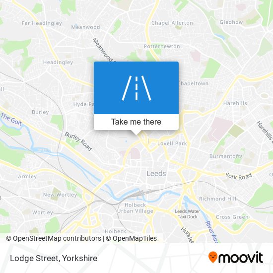 Lodge Street map