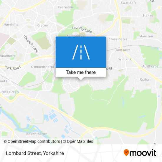 Lombard Street map